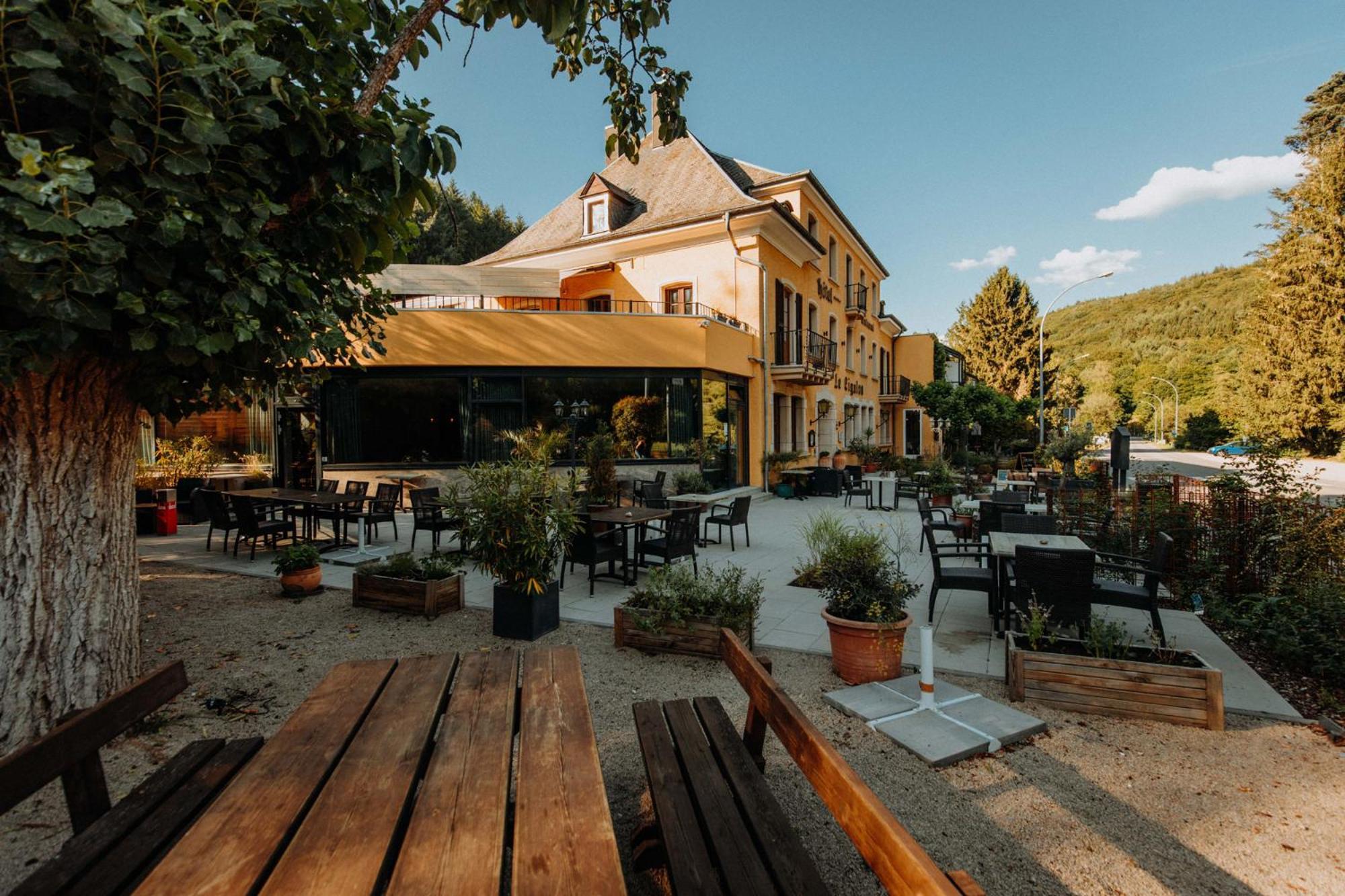 Hotel Restaurant Le Cigalon Waldbillig Exteriör bild